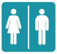 signalétique wc homme femme