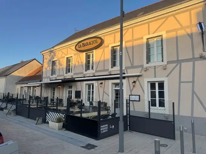 facade du restaurant ERP la baraque type N, 5eme catégorie