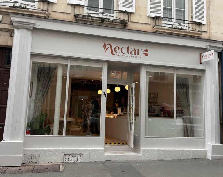 ERP type N nectar Anger facade, établissement recevant du public